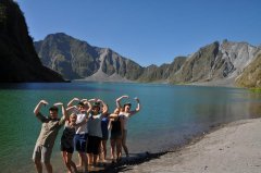 zum Abschluß noch ein paar Tage Sightseeing - der Krater des Pinatubo